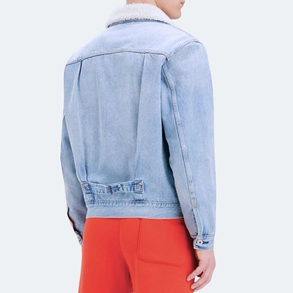 LEVI’S® NWT Type 1 lined denim trucker jacket Size S - Picture 3 of 5